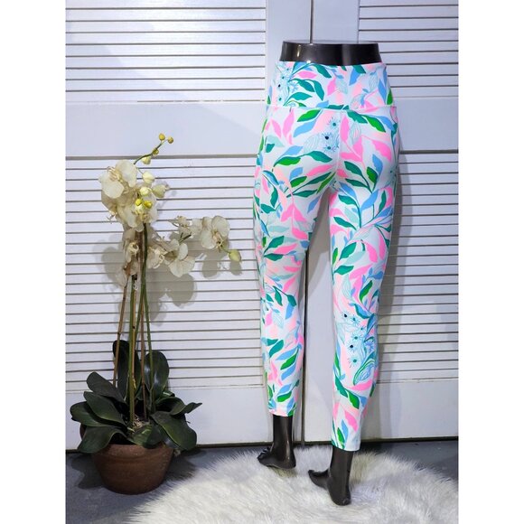 NWOT Lilly Pulitzer Women's Multicolor  Weekender HR Leggings Pants Size M 2772 - Picture 8 of 12